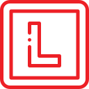 learner driver icon